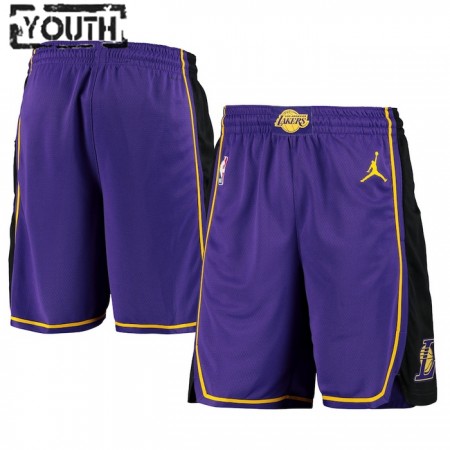 Niños NBA Los Angeles Lakers Pantalones 2022-23 Jordan Statement Edition Swingman
